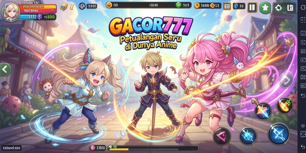 Tampilan gameplay GACOR777 yang memukau dan penuh aksi.