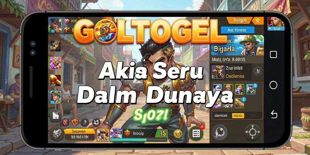 Tampilan gameplay GOLTOGEL yang penuh aksi dan mendebarkan.