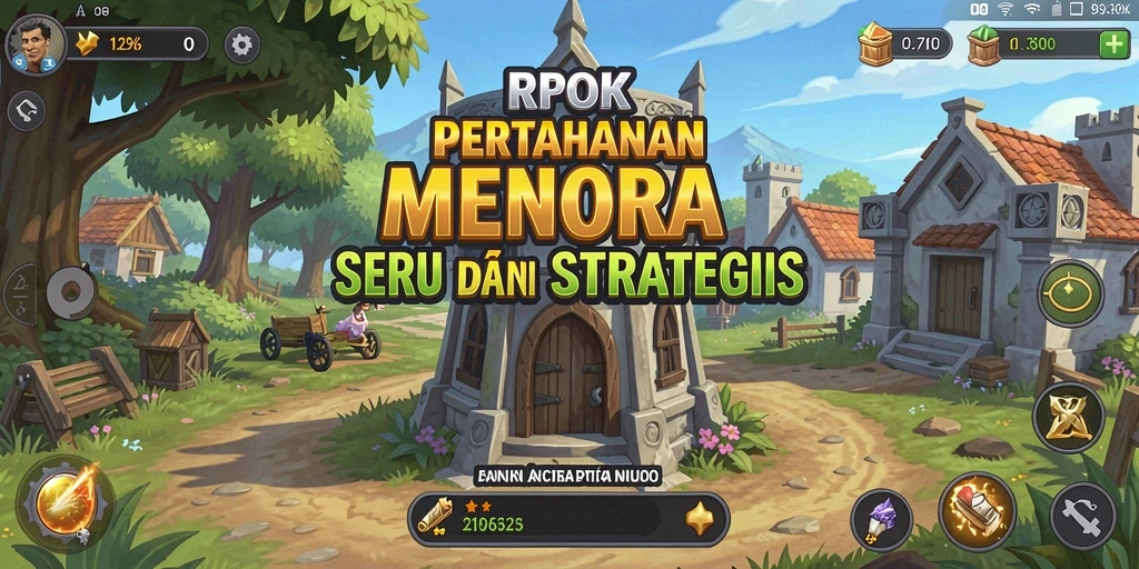 Gameplay seru RPOK dengan strategi pertahanan menara yang menantang.