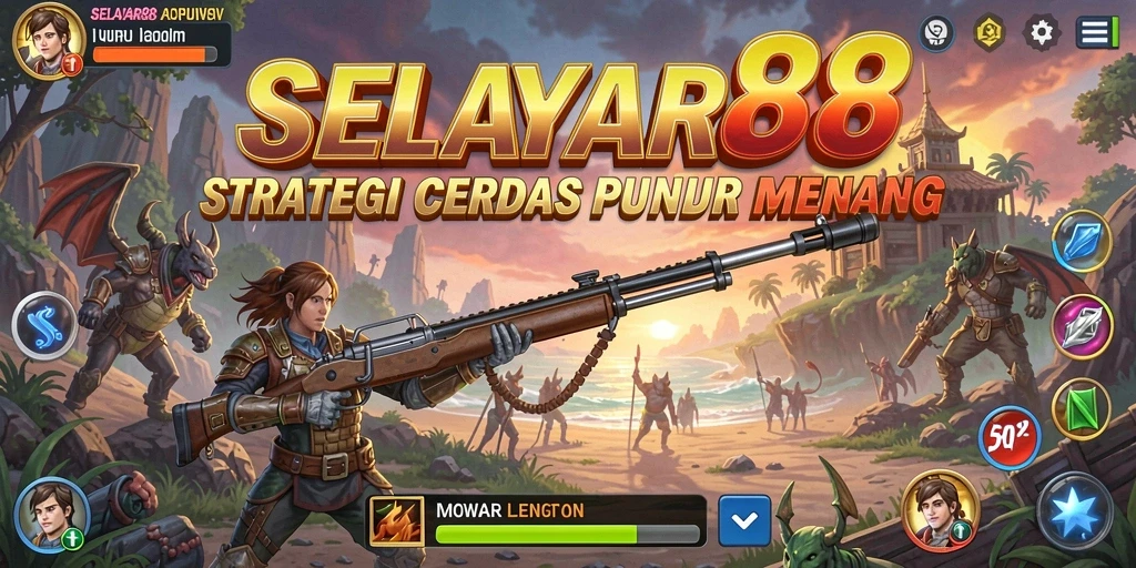 Tampilan gameplay menegangkan dalam SELAYAR88 dengan strategi penuh perhitungan.