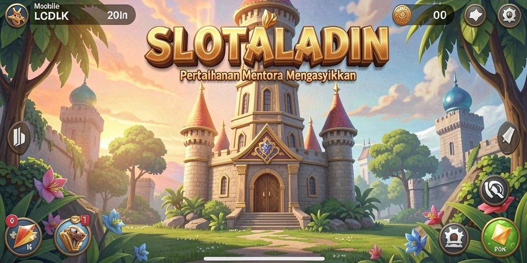 Screenshot menunjukkan pemain merencanakan strategi Tower Defense yang intens.